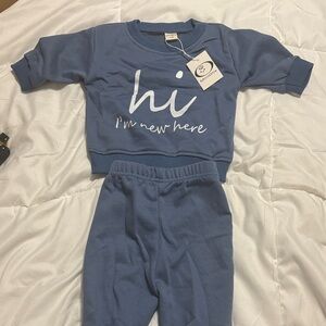Blue Kids Matching Set